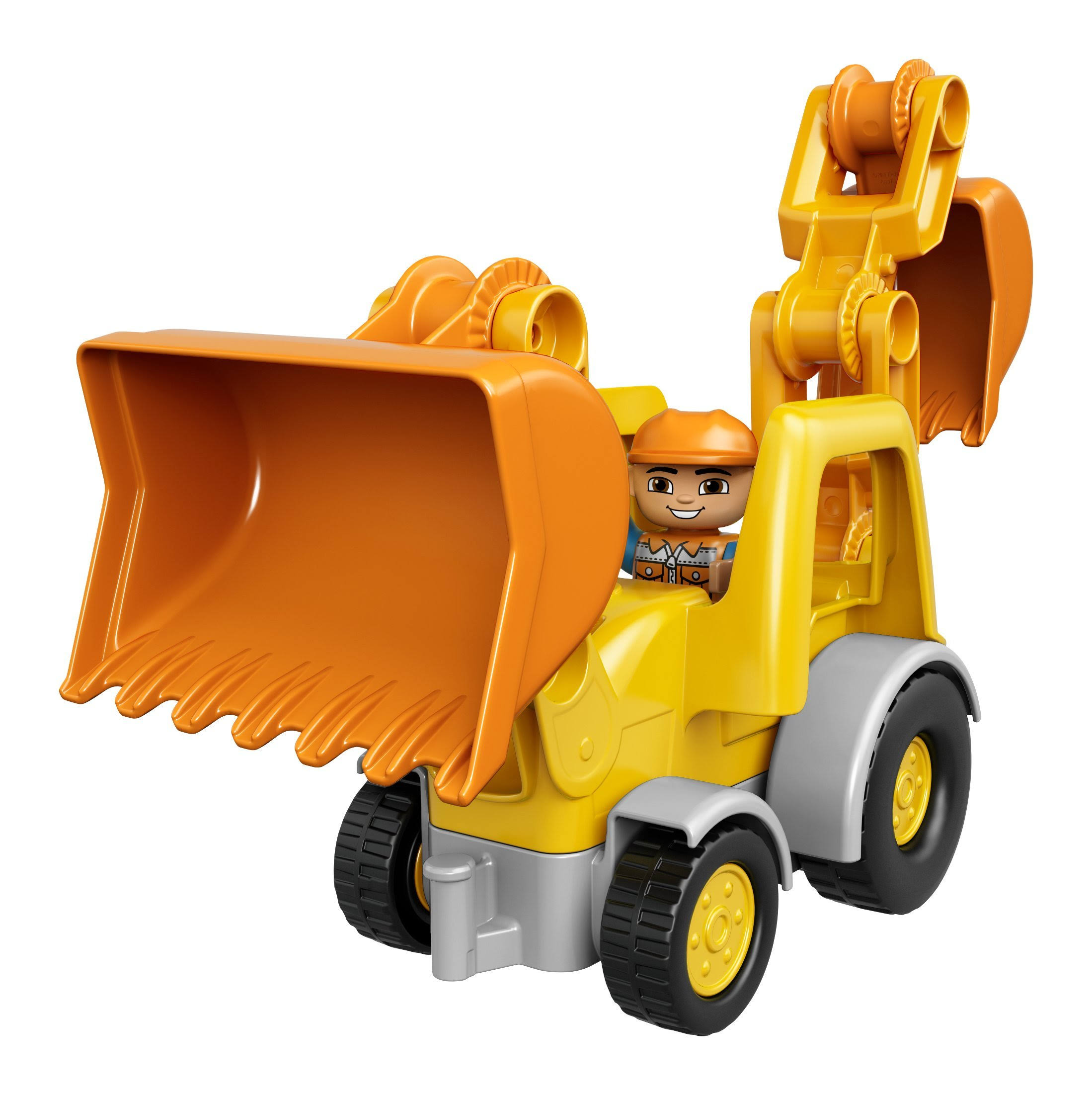 Lego Duplo Town Backhoe Loader 10811 Construction Toy