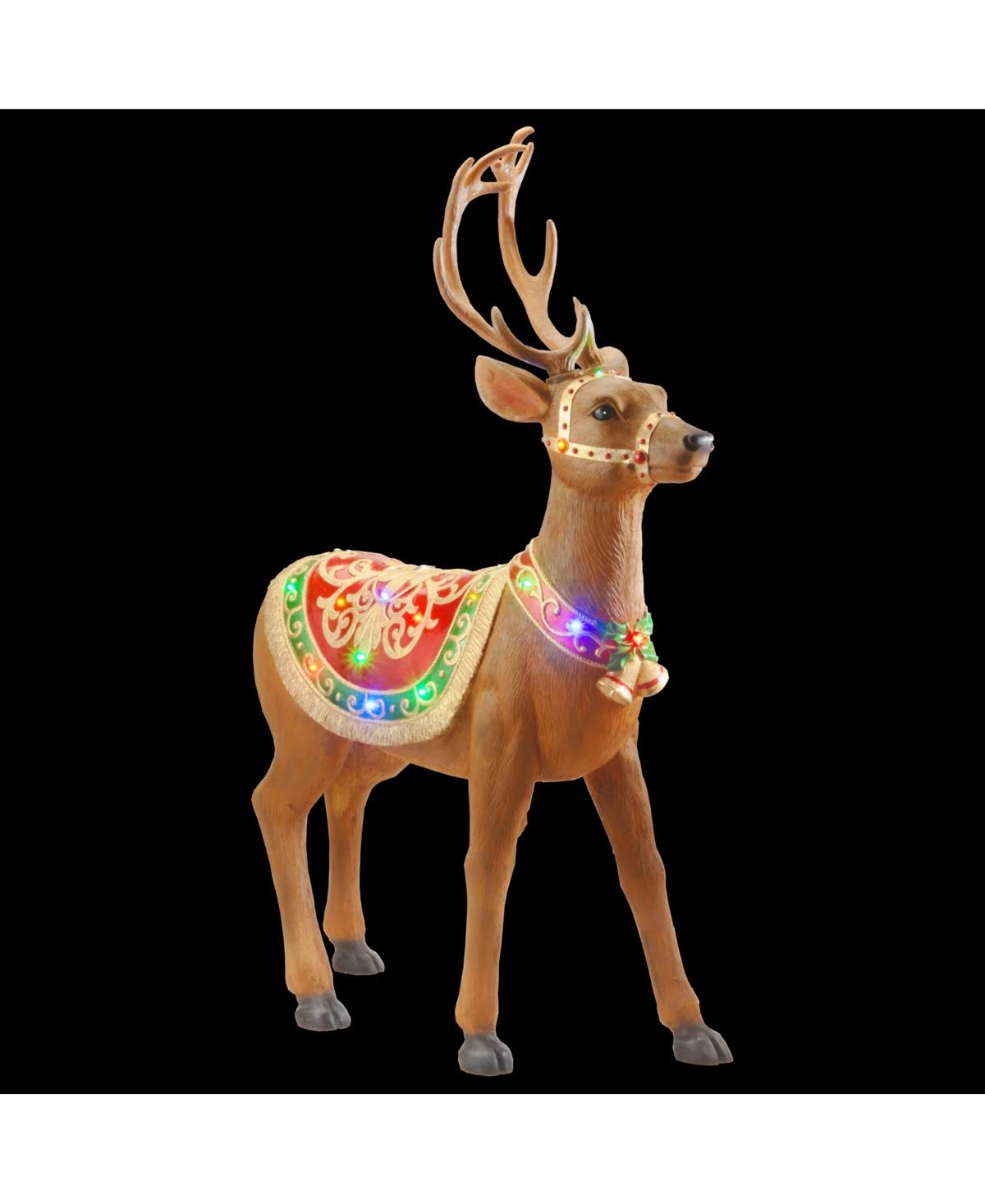 National Tree Company 49 in. Pre-Lit Standing Reindeer