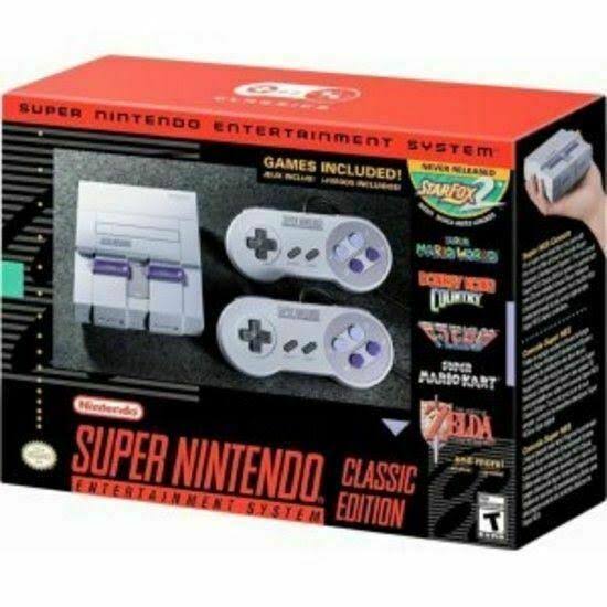 Super Nintendo Entertainment System SNES Classic Edition
