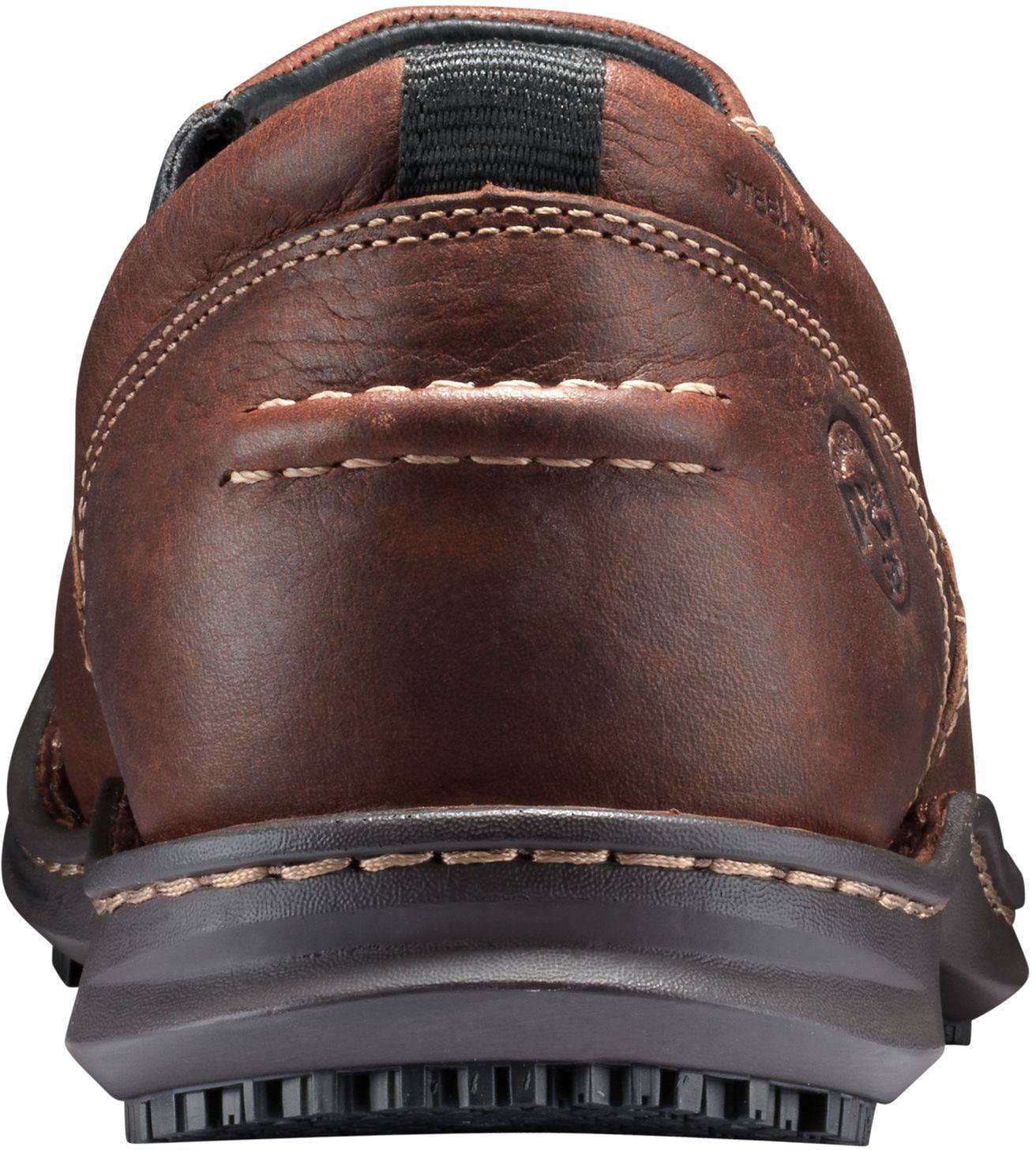 Timberland Pro Men's Gladstone Slip-On Steel Toe Safety Shoe, Brown