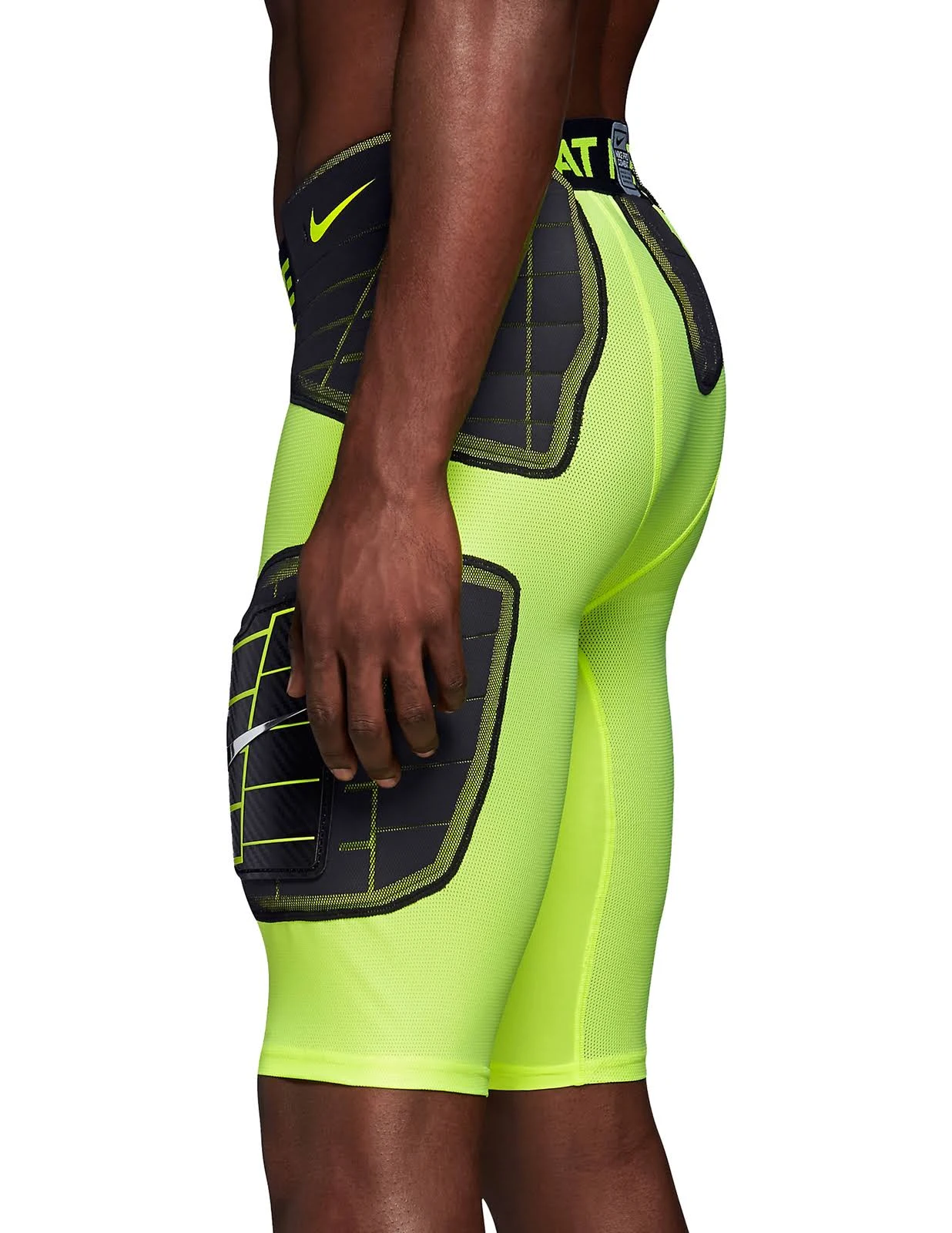 Nike Men's Pro Combat Hyperstrong 3.0 Hard Plate Girdle, Black