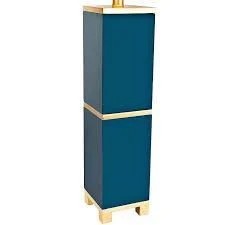 Couture Peacock Teal Floor Lamp