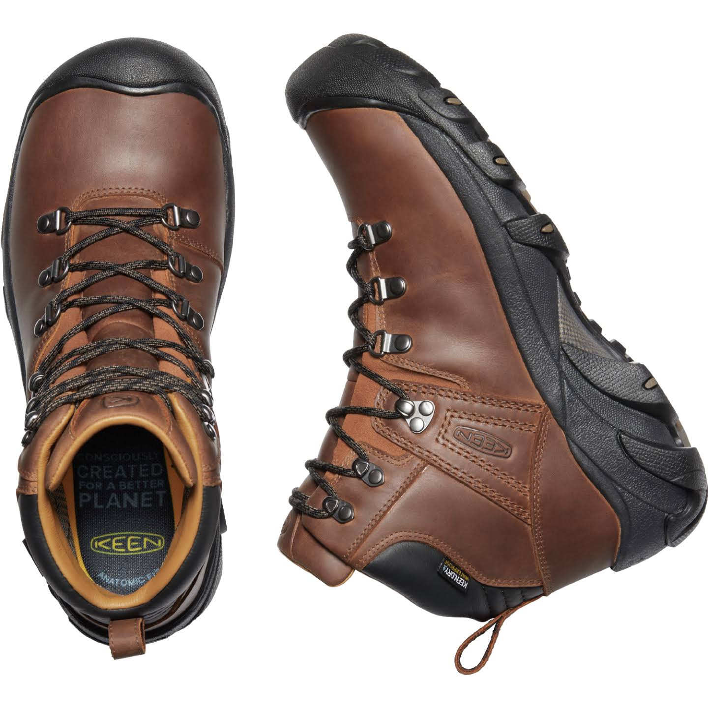 Keen Men's Pyrenees Hiking Boot - 7 - Syrup