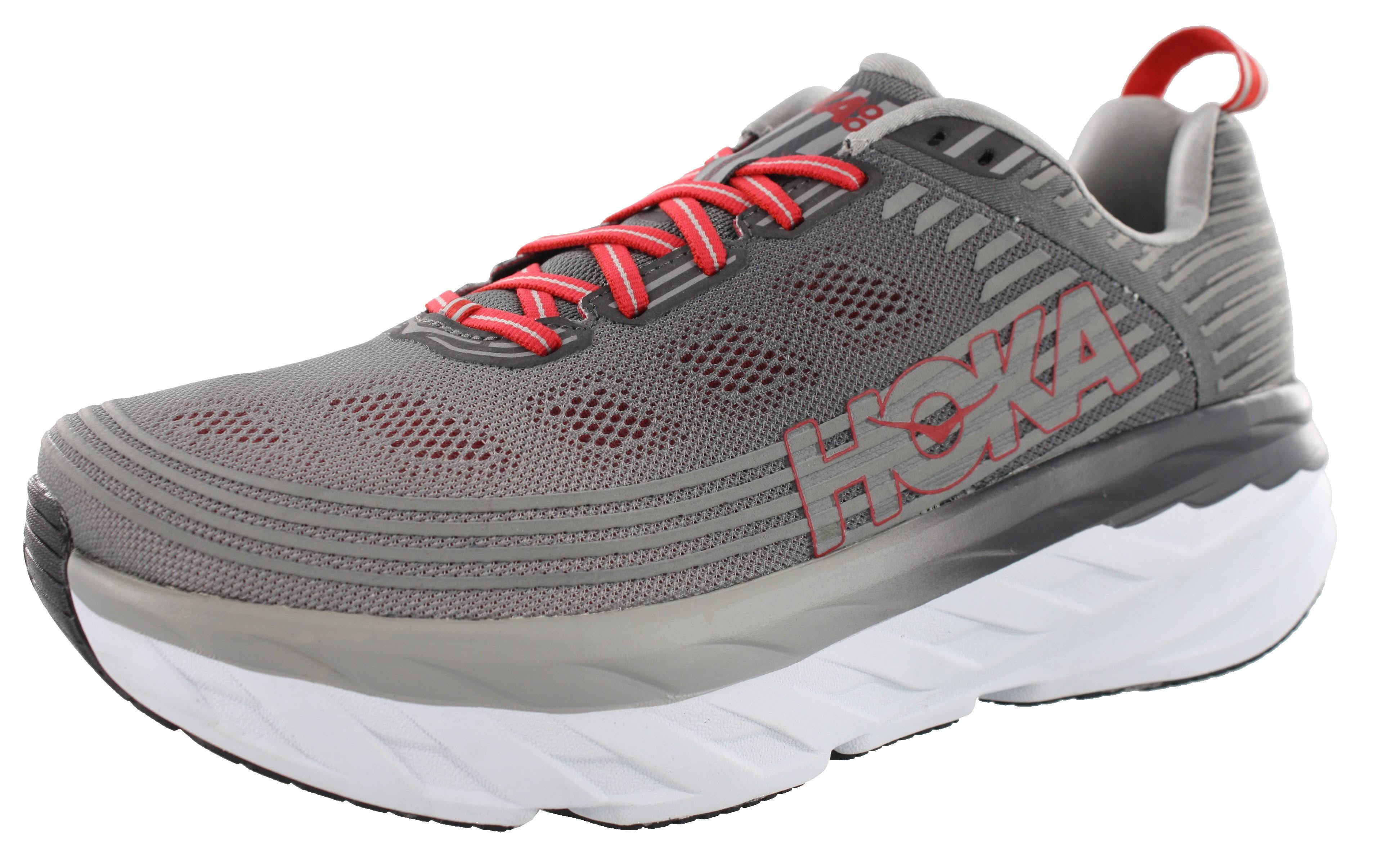 Hoka One One | Bondi 6 | Wide | Men's Vapor Blue/Frost Gray / 9.5