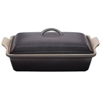 Le Creuset Heritage Stoneware 4 qt. Rectangular Casserole with Lid