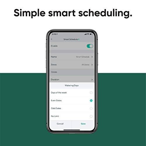 Wyze 8-Zone Smart Irrigation Controller, Black
