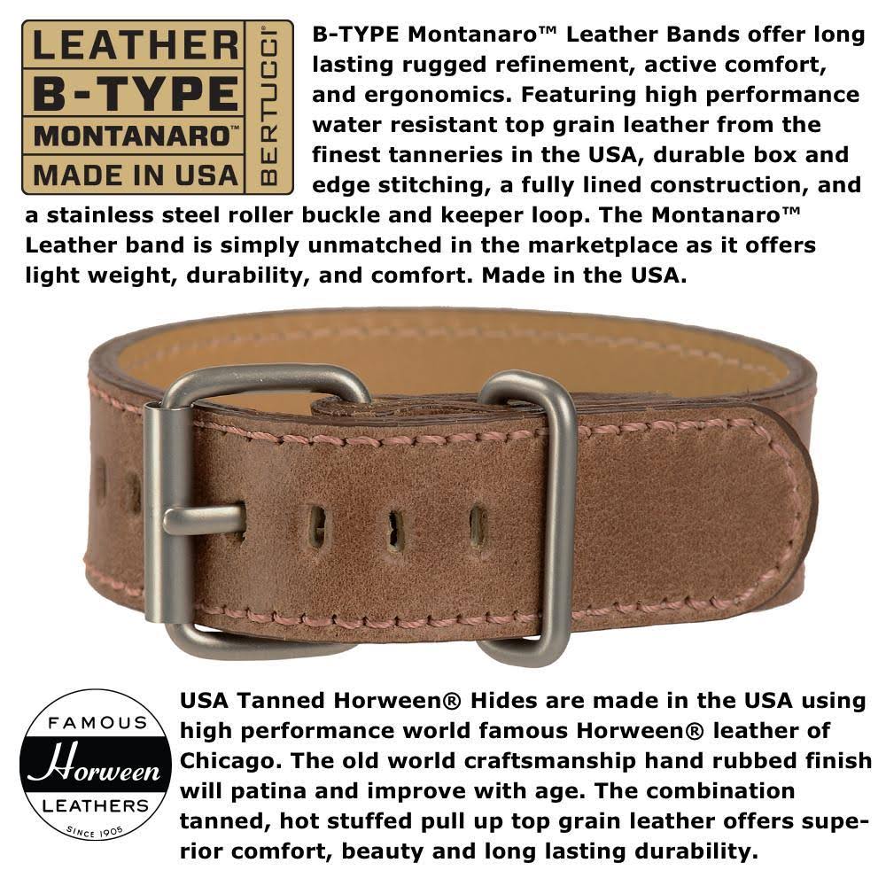 Bertucci A-11T Americana 13334 Mens Defender Drab Nylon Band Black Quartz Dial Watch