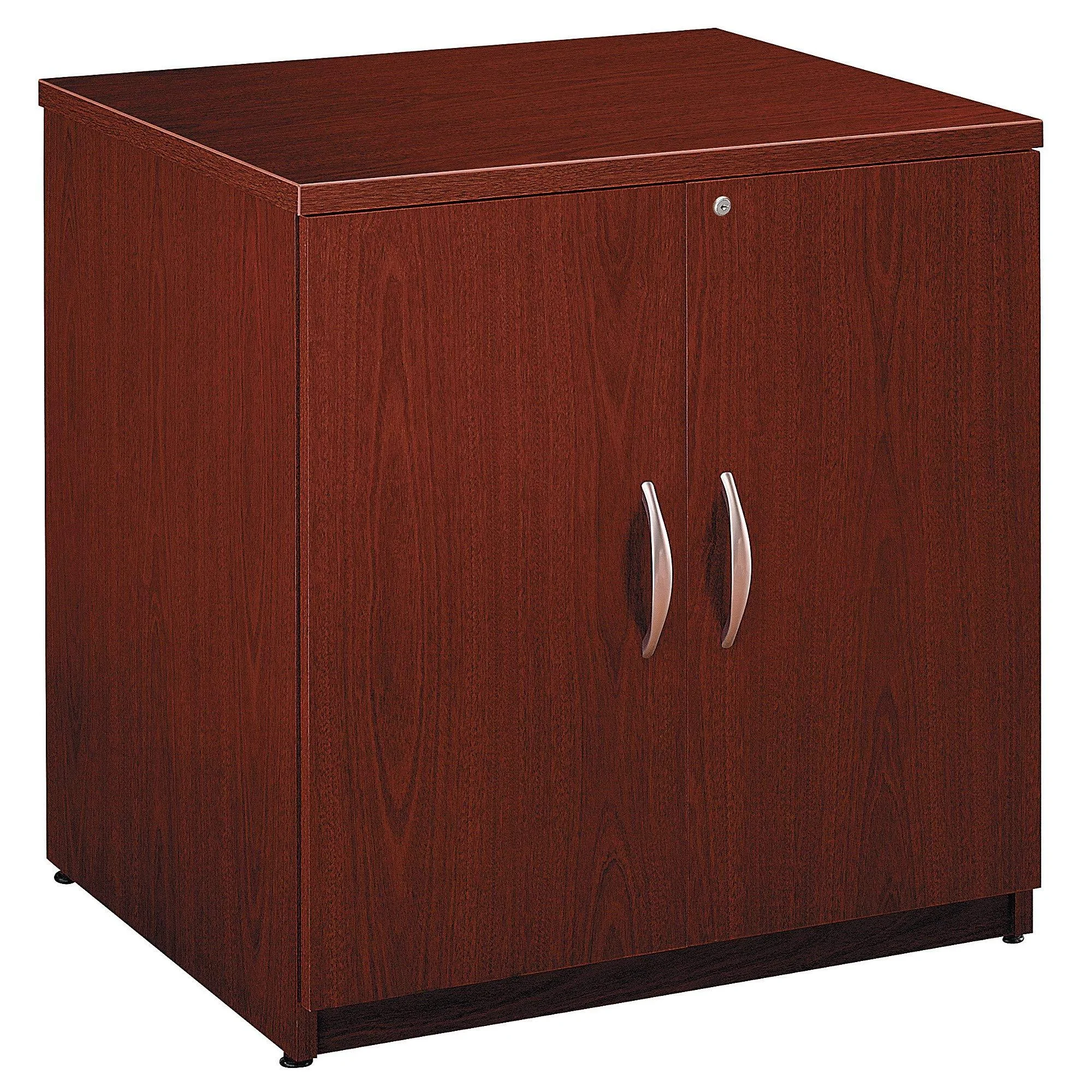 Bush Westfield Storage Cabinet, Mahogany, 30x22 W