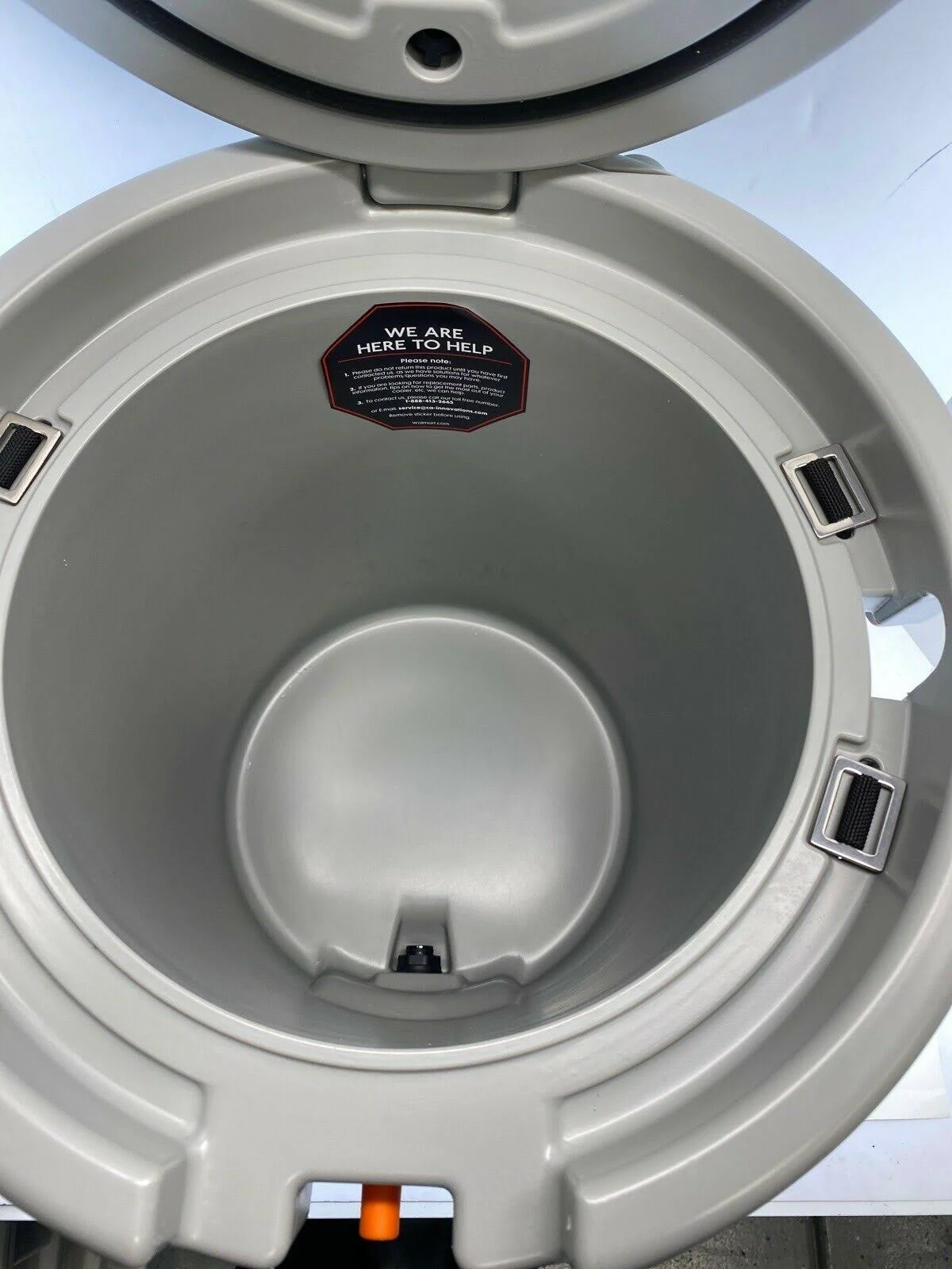 Ozark Trail 20-Quart High Performance Beverage Dispenser/Jug Cooler, Gray