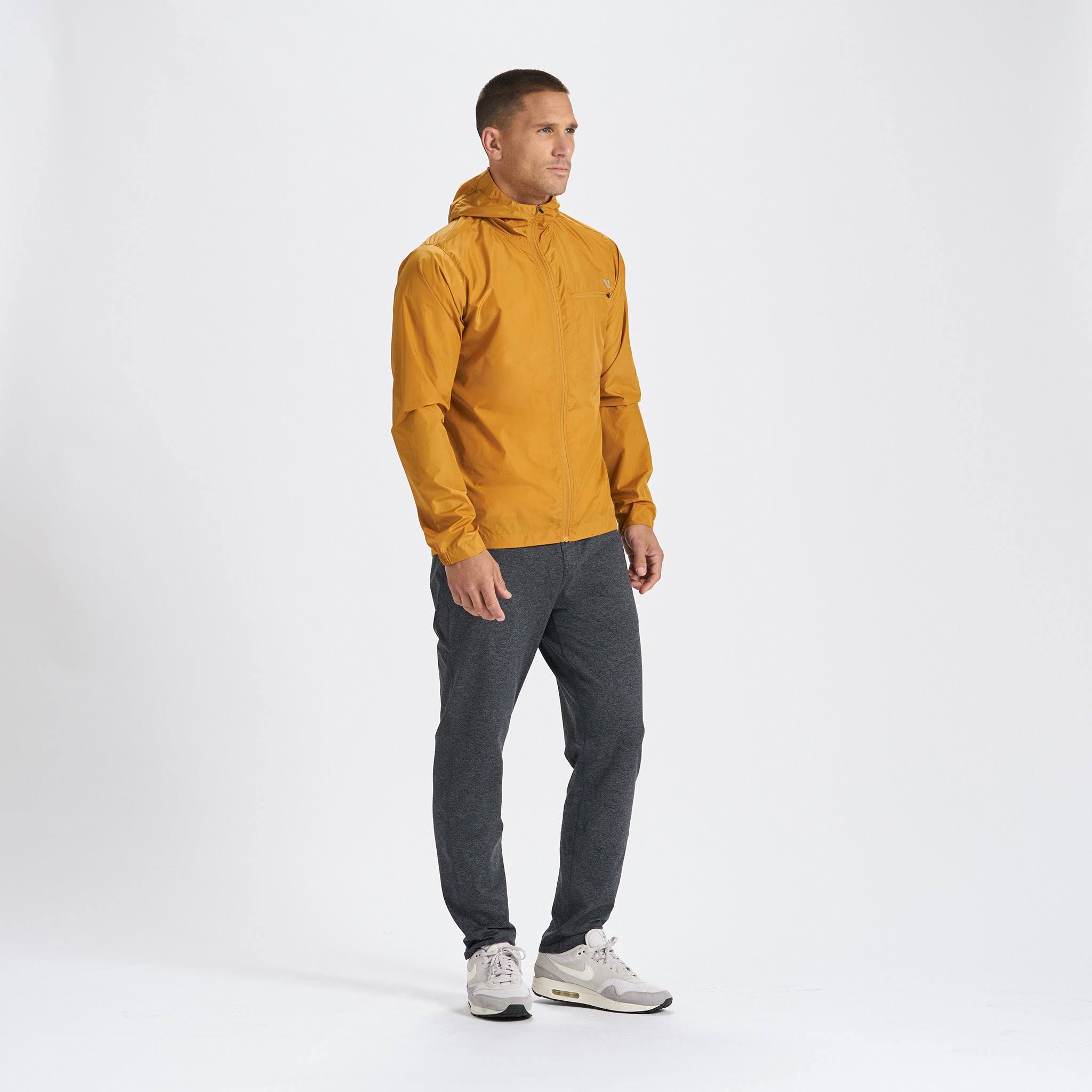 Vuori Men's Daybreak Windbreaker, Cognac / L