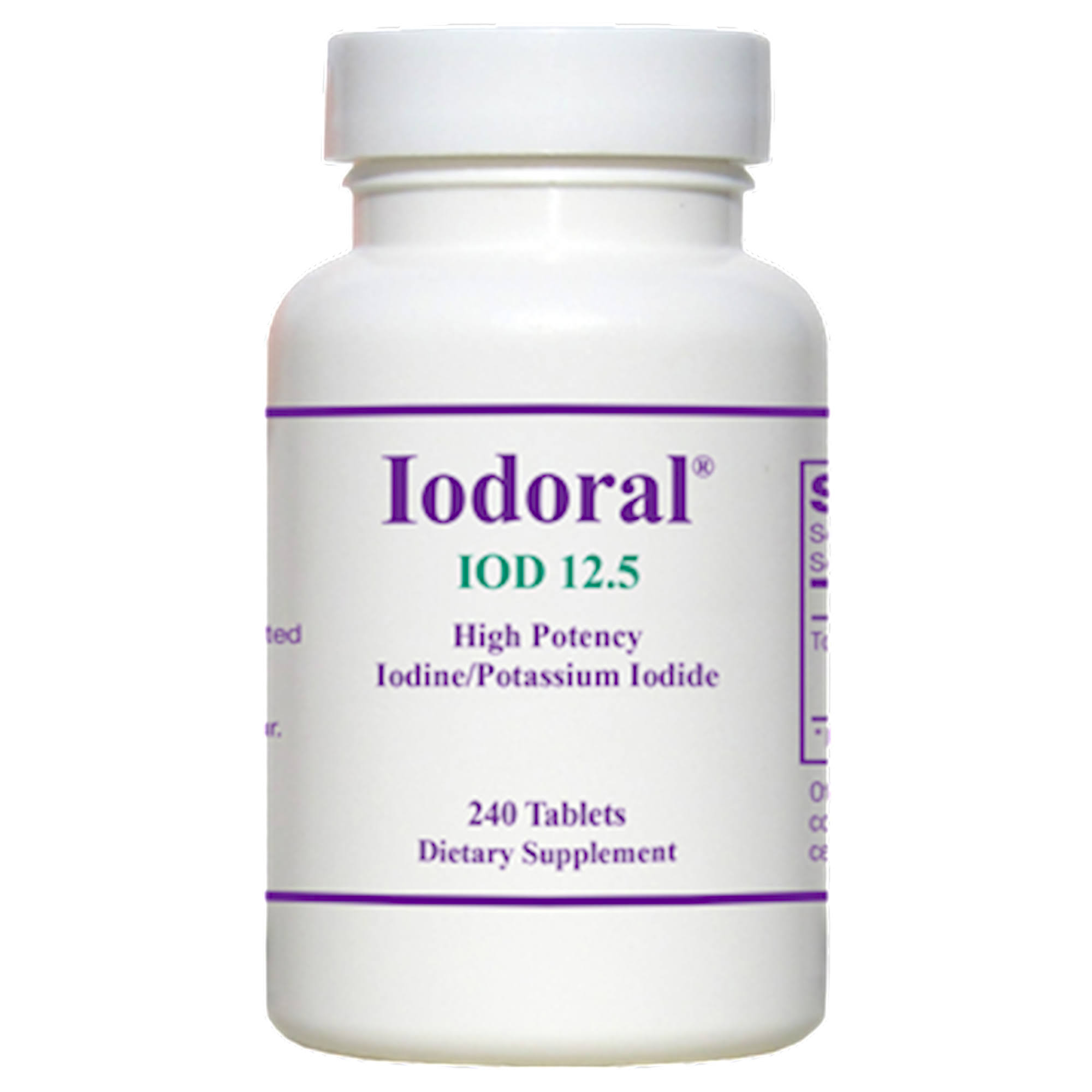 Optimox Iodoral 12.5 240 Tablets