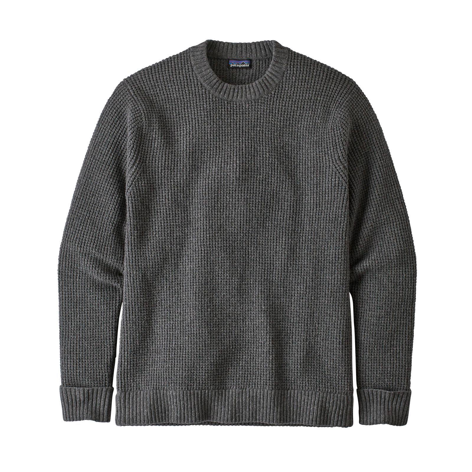 Patagonia Men&s Recycled Wool Sweater Hex Grey L