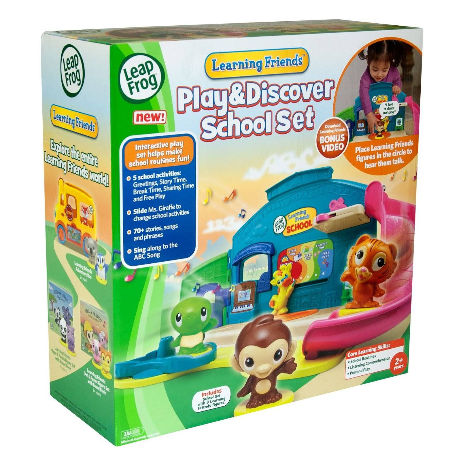 Leap Frog Learning Friends Play u0026 Discover School Set