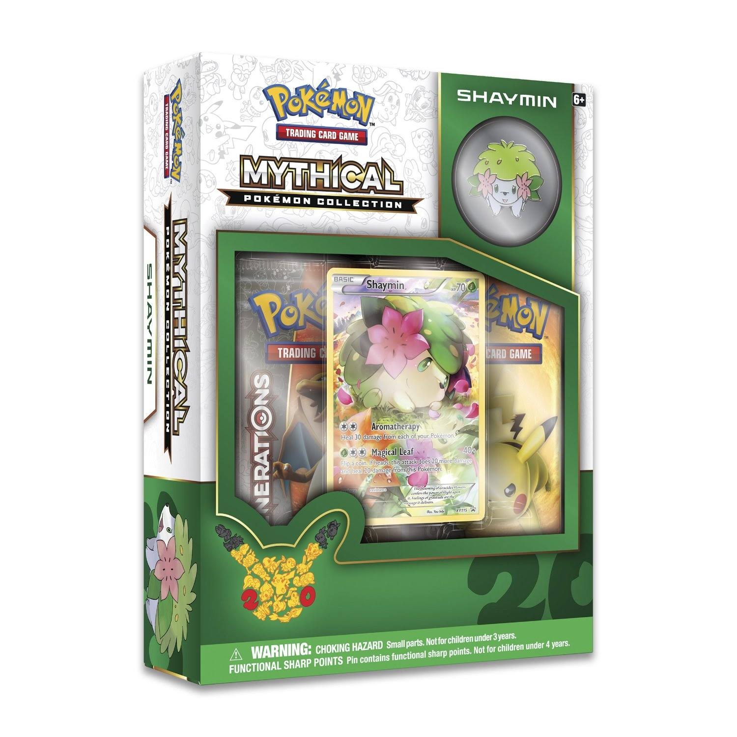 Pokemon Shaymin Mythical Collection Box