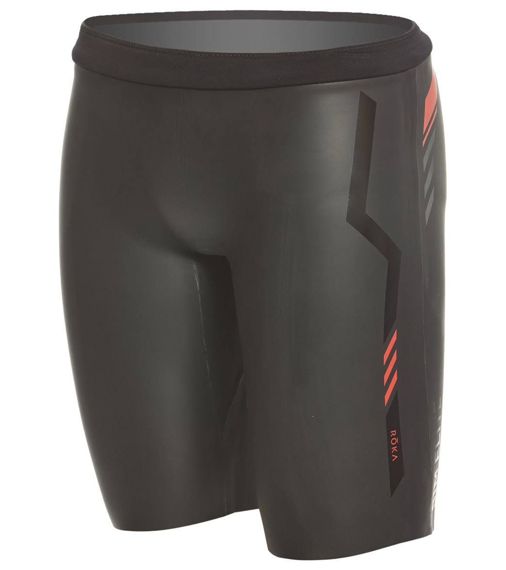 ROKA Men's SIM Elite II Buoyancy Shorts for Swimming Racing and Triathlon