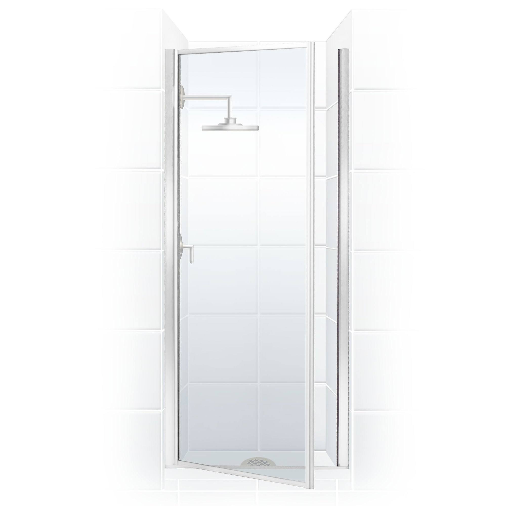Coastal Shower Doors L30.69-C Legend Series 30x22 x 68x22 Framed Hinge Shower Door W Chrome