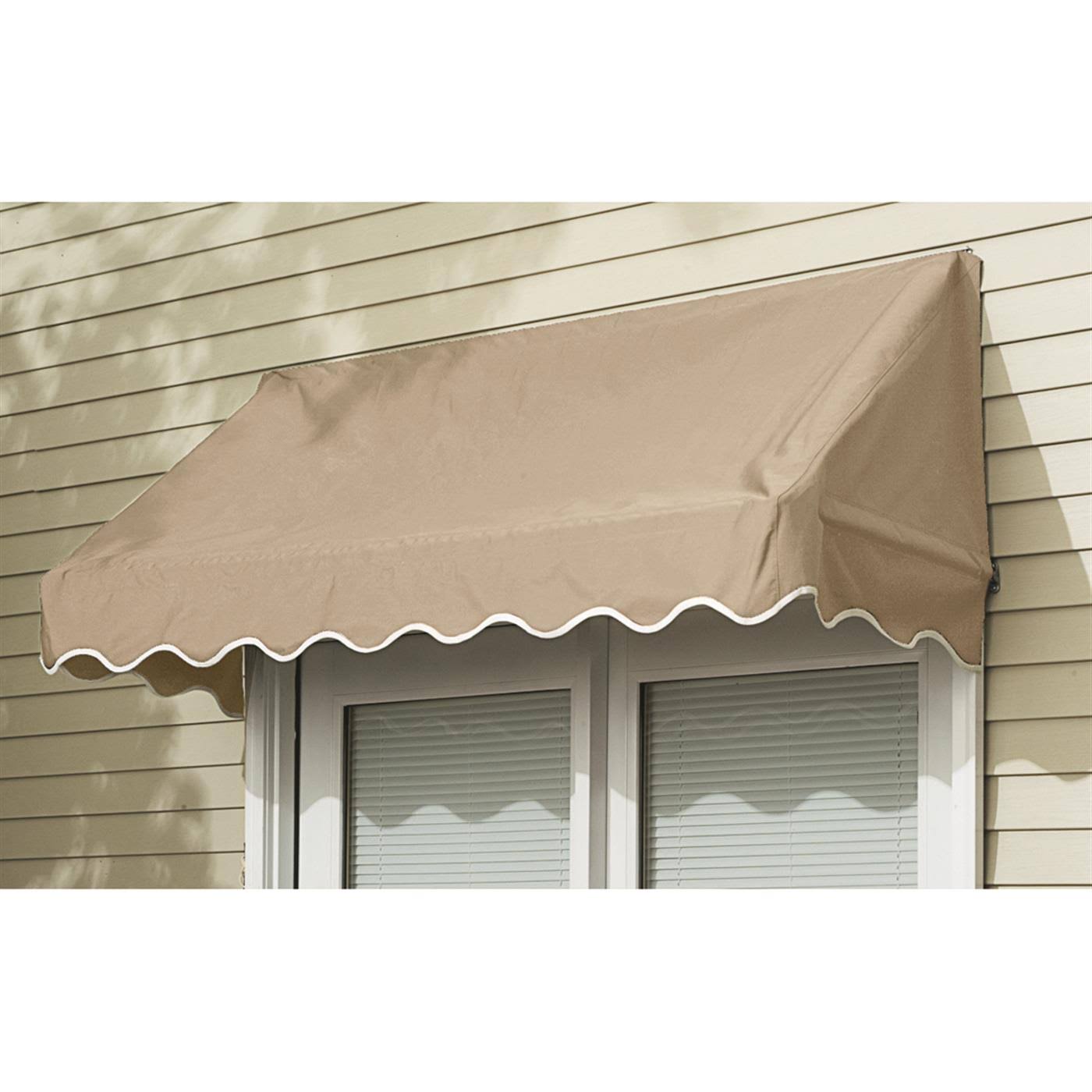 CASTLECREEK 6& Window and Door Awning, Linen