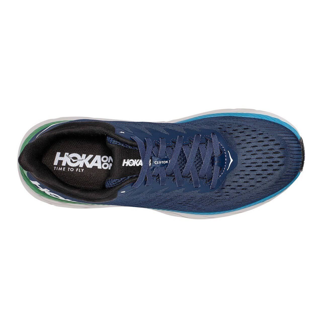Hoka One One Men's Clifton 7 Running Shoes, Fiesta