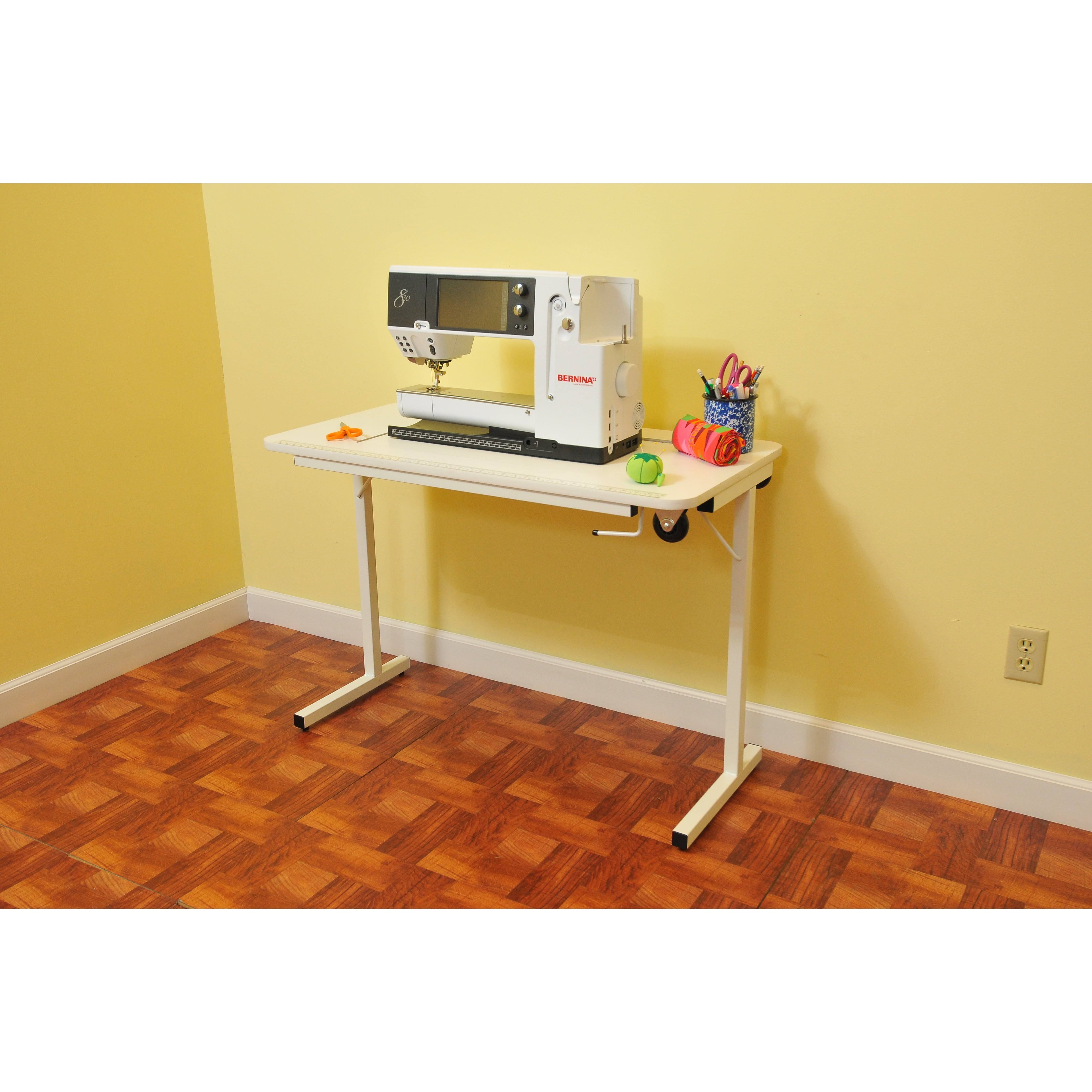 Arrow Gidget II Indoor Sewing Machine Craft Table - White