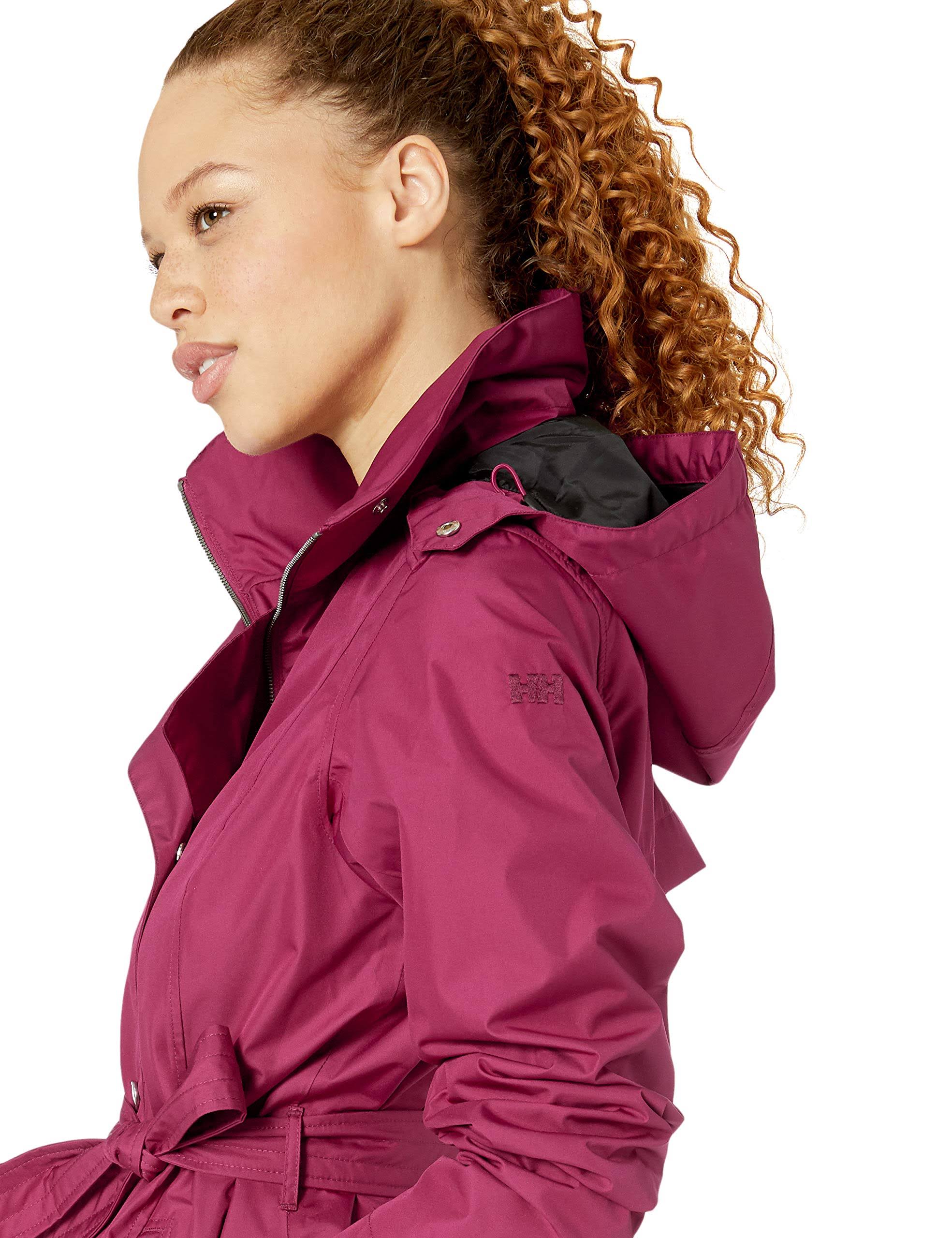 Helly Hansen Women's Welsey II Trench Coat - 53247 Plum - L