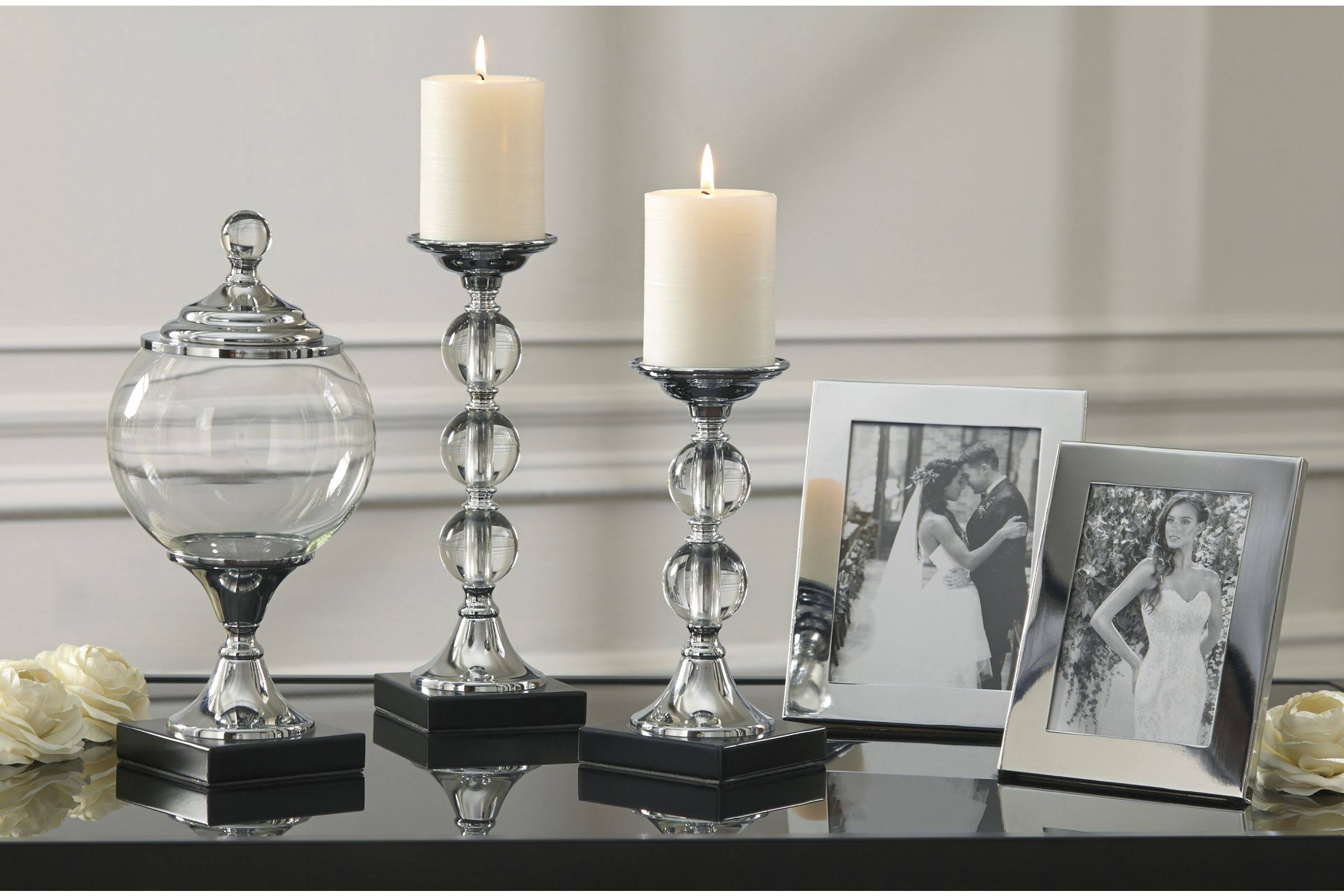 Ashley Diella 5 Piece Accessory Set, Silver