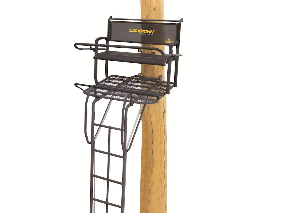 Rivers Edge Lockdown 2-Man 21& Ladder Treestand