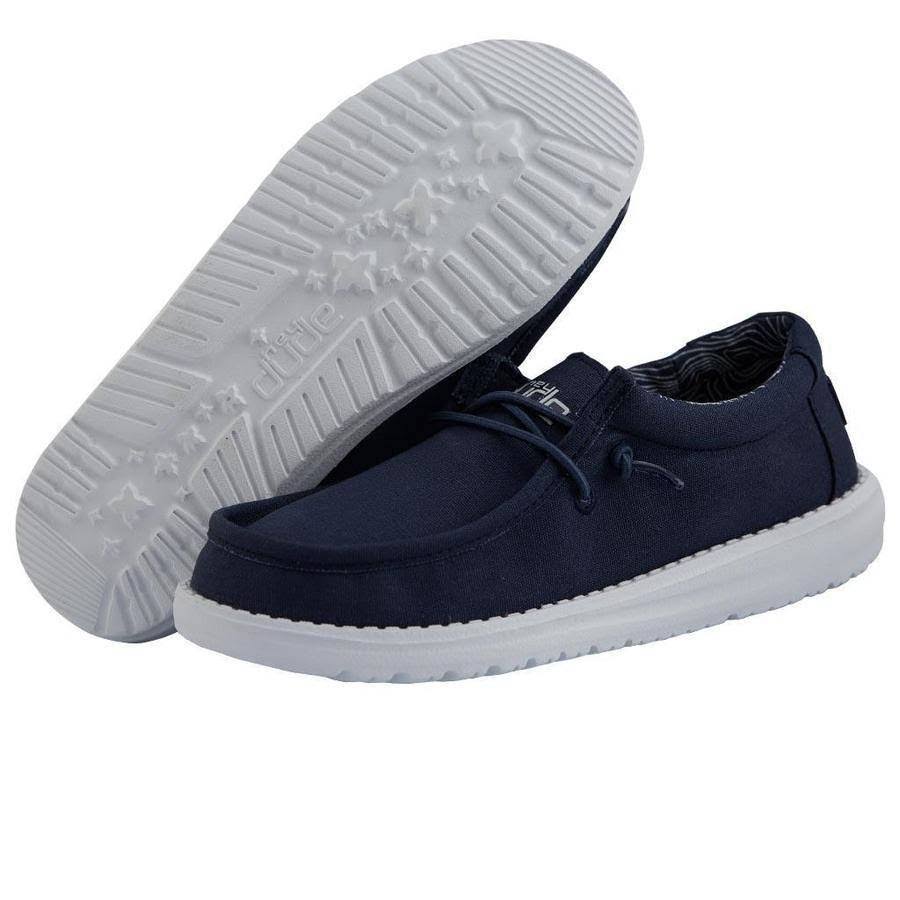 Hey Dude Youth Wally Navy 10