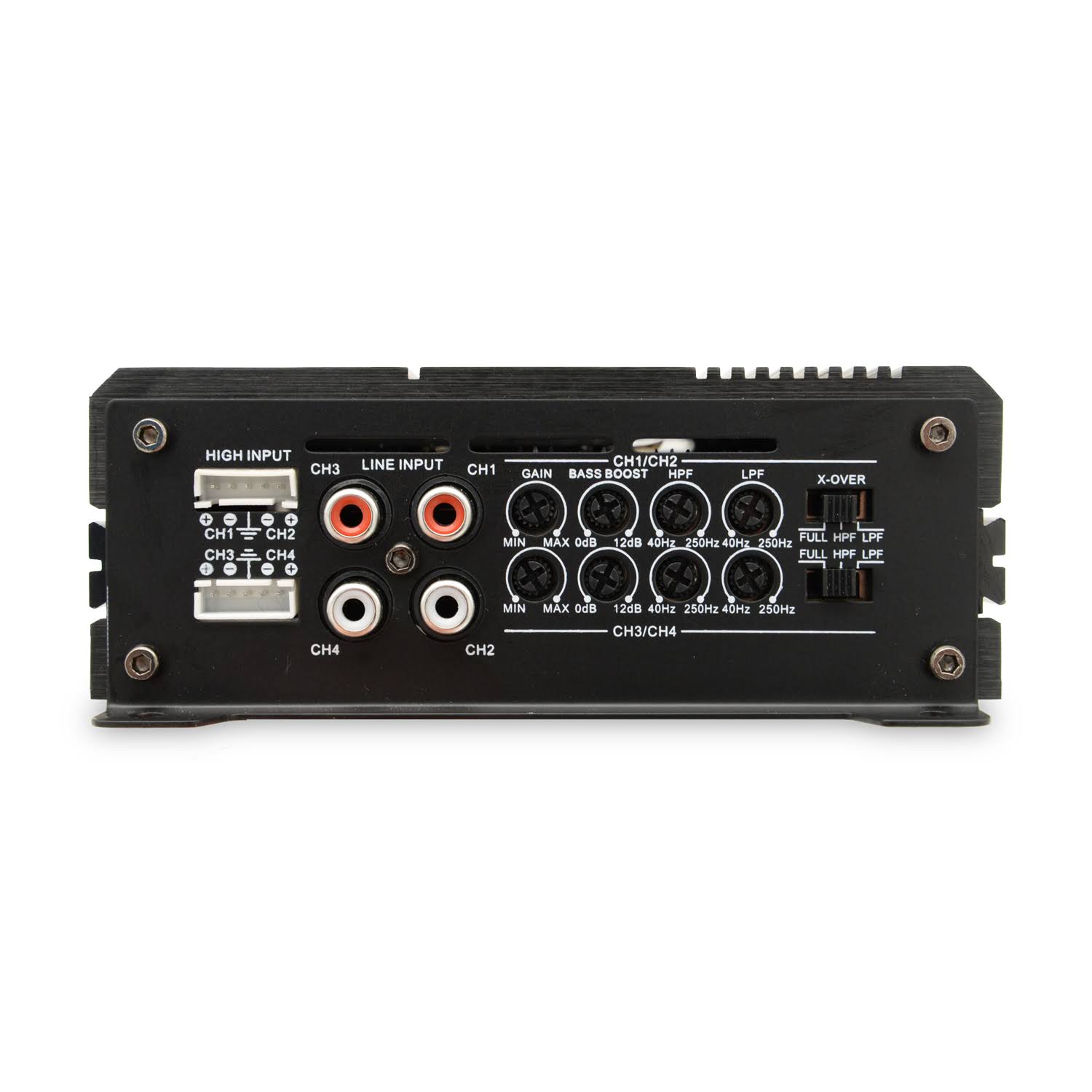 ct Sounds CT-80.4D - 440 Watts RMS 4-Channel Car Audio Amplifier