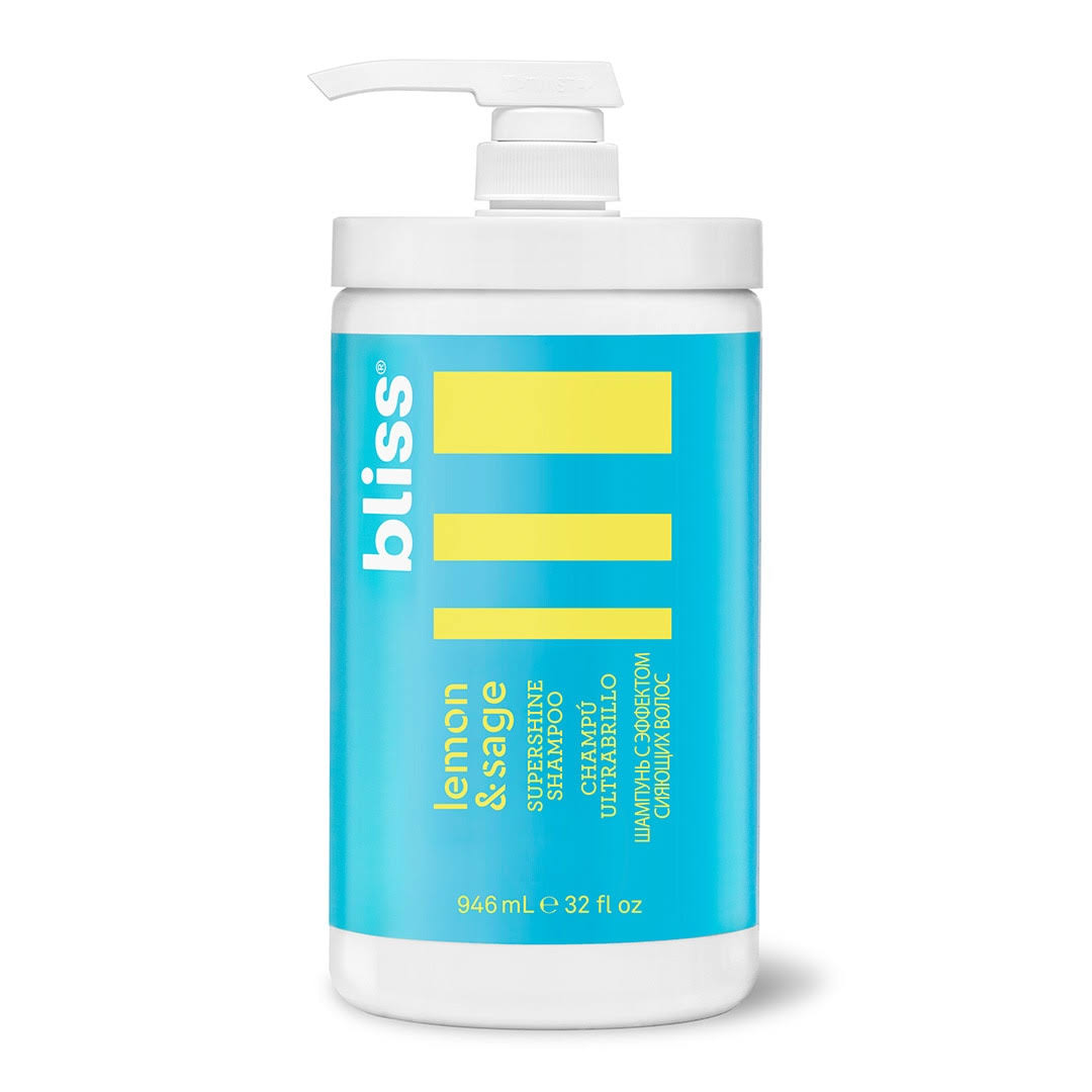 Bliss Lemon u0026 Sage Supershine Shampoo Professional Size