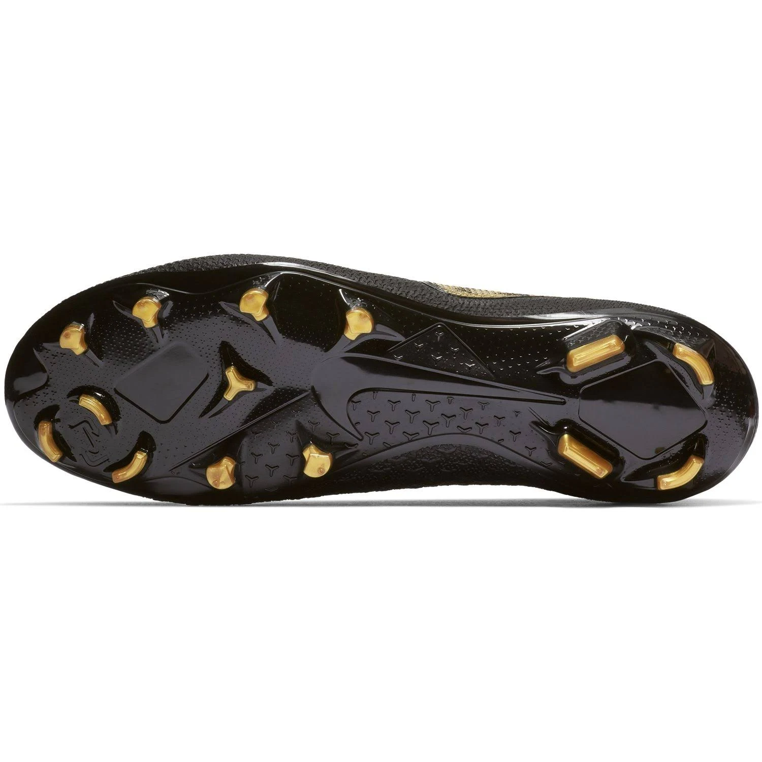 Nike Phantom Vision Elite DF FG Soccer Cleats Black-Gold - 12