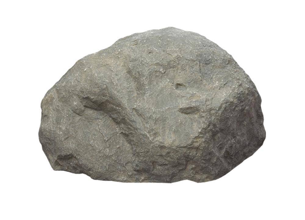 Outdoor Essentials Faux Rock, Grey, Medium
