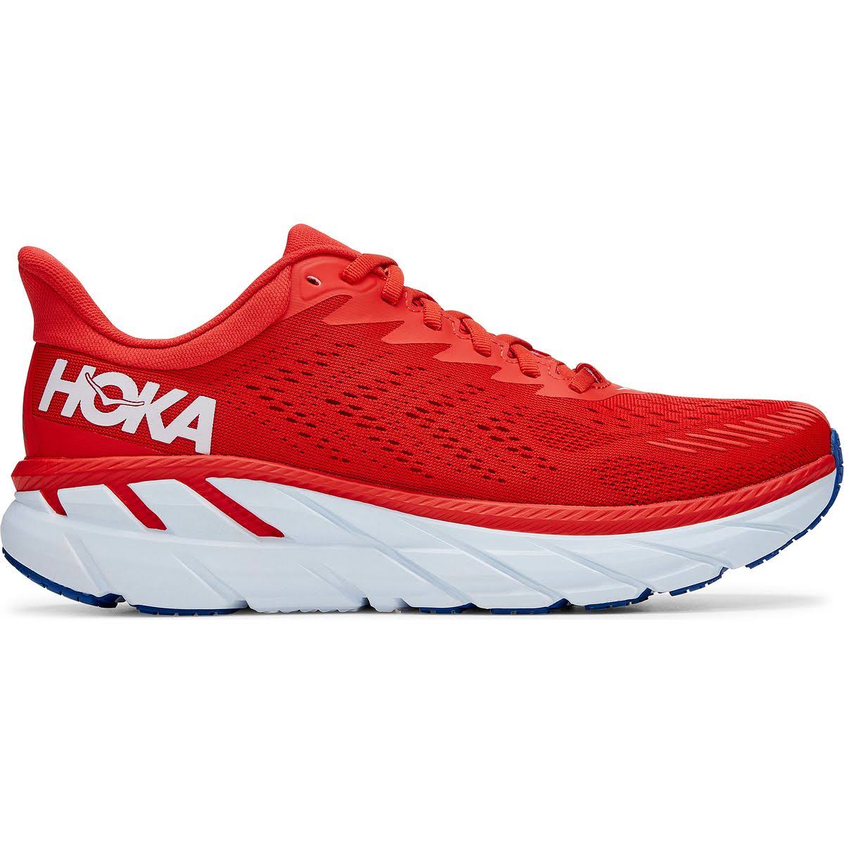 Hoka One One Men's Clifton 7 Running Shoes, Fiesta