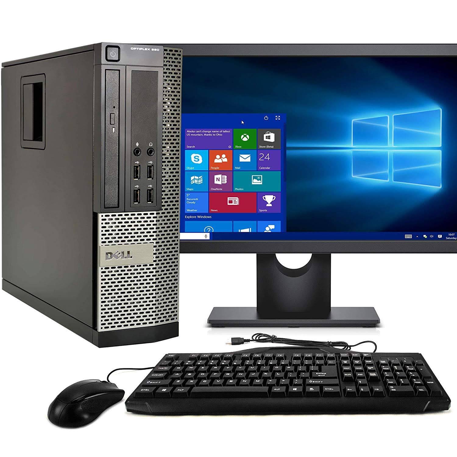 Dell OptiPlex 990 SFF PC, Intel Core i5 Processor, 16GB Ram, 2TB Hdd, Dvdrw, Keyboard u0026 Mouse, Wifi, Bluetooth 4.0, Windows