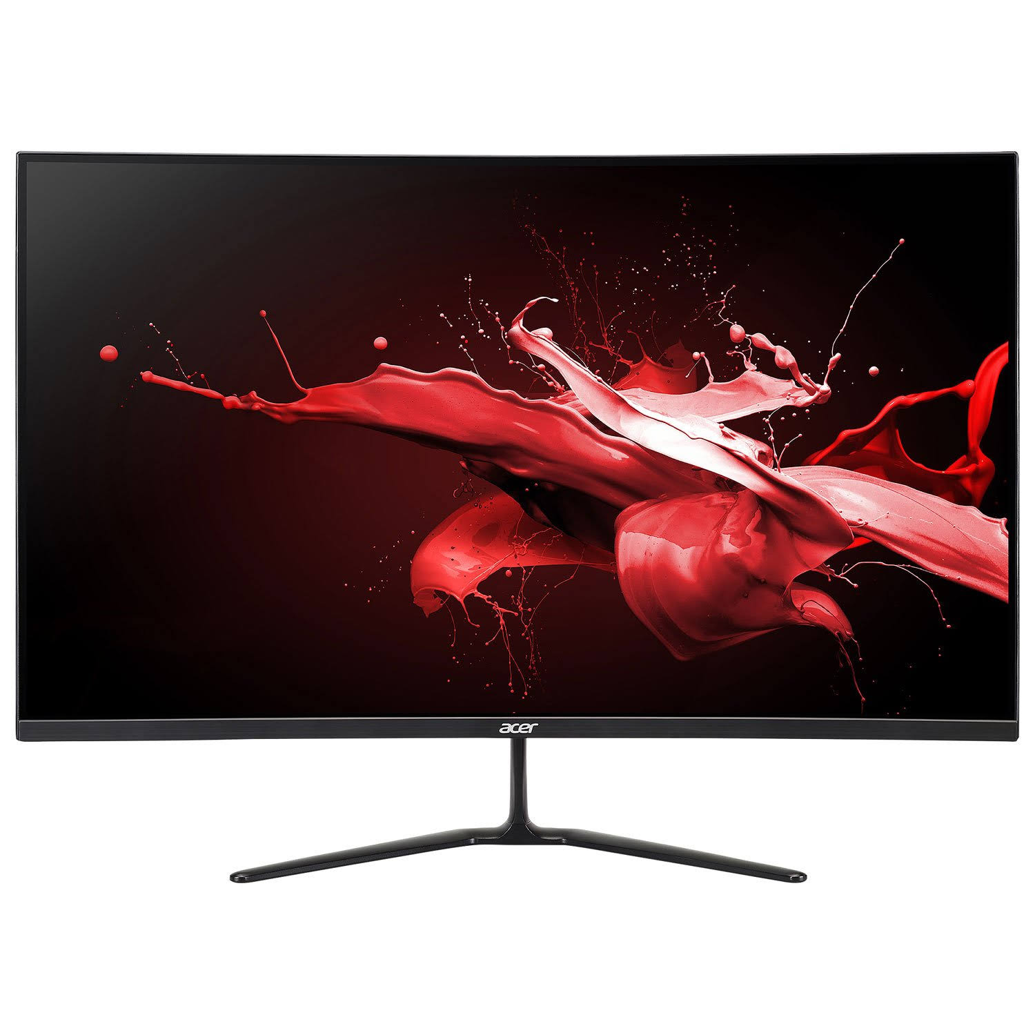 Acer 32x22 Curved 1920x1080 HDMI DP 165Hz 1ms FreeSync HD LED Gaming Monitor - Ed320qr Sbiipx