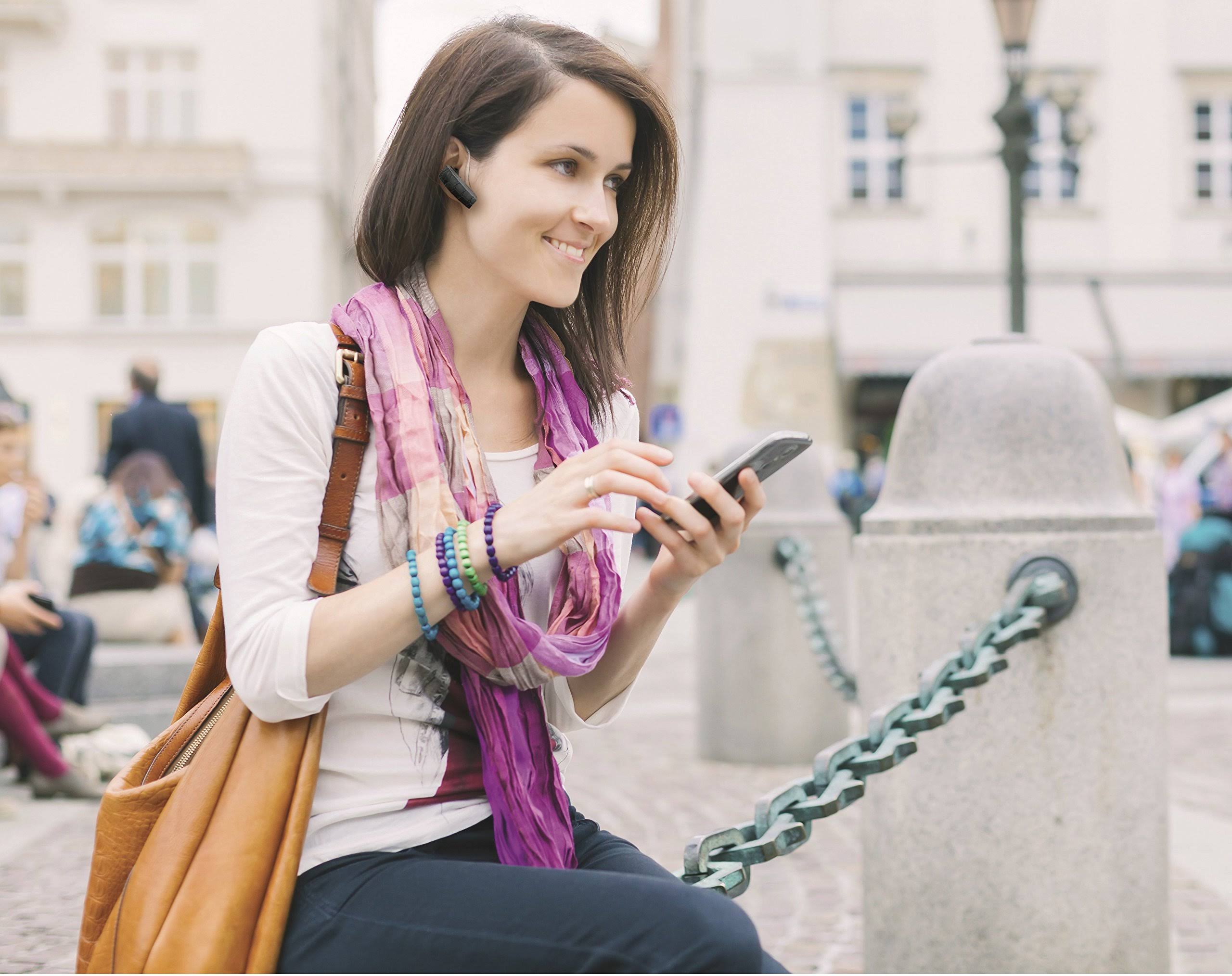 Plantronics Explorer 50 Bluetooth Headset, Black