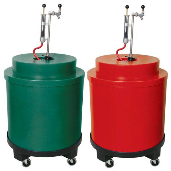 KegWorks Super Cooler for Kegs of Beer - Black