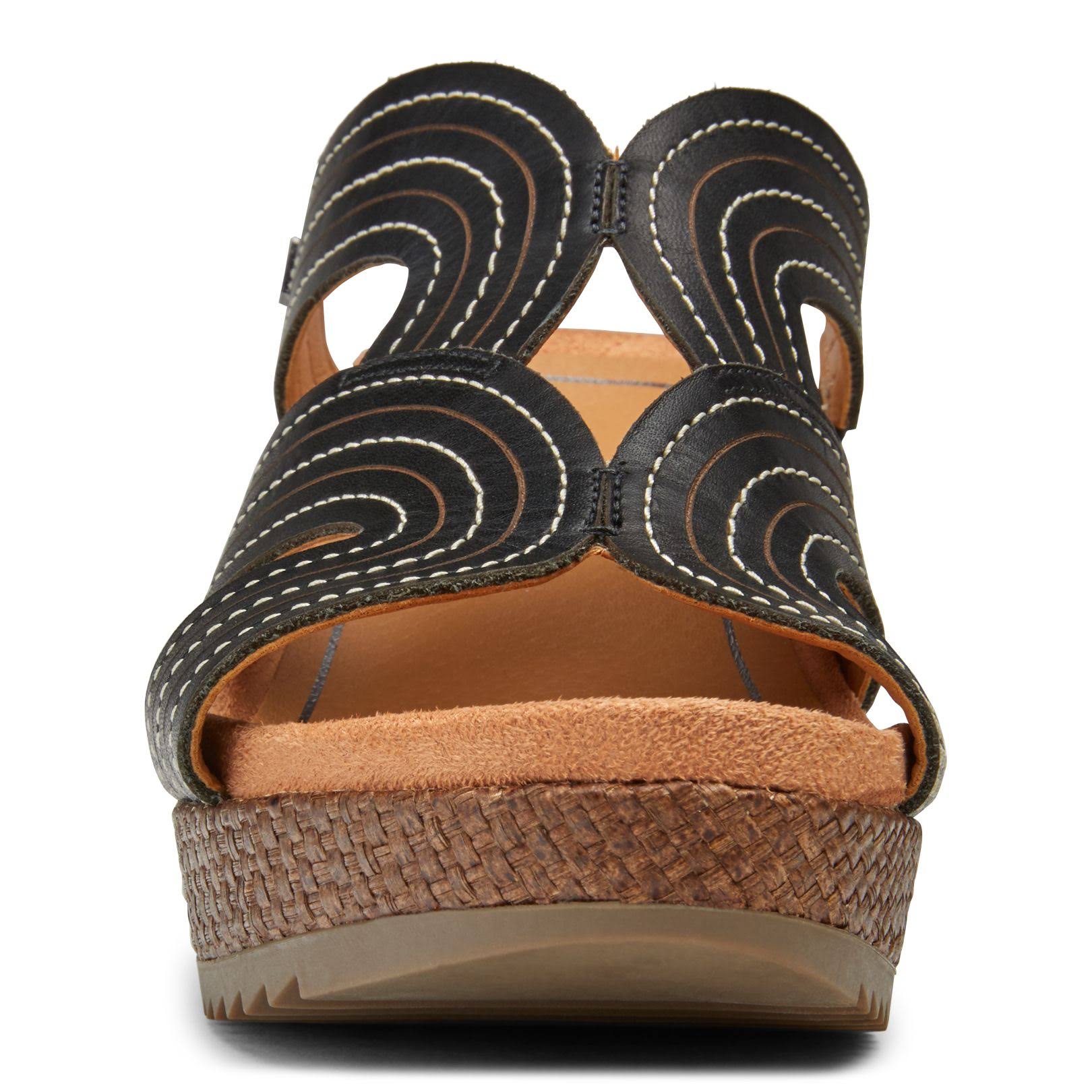 Vionic Malorie Wedge Sandal - Women's - Black
