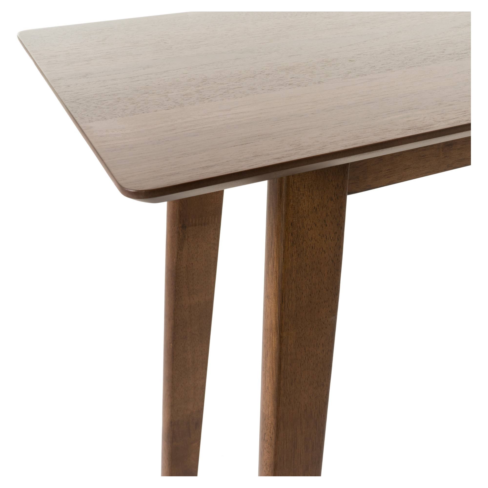 Moria 42 Bar Table Natural Walnut Brown Christopher Knight Home