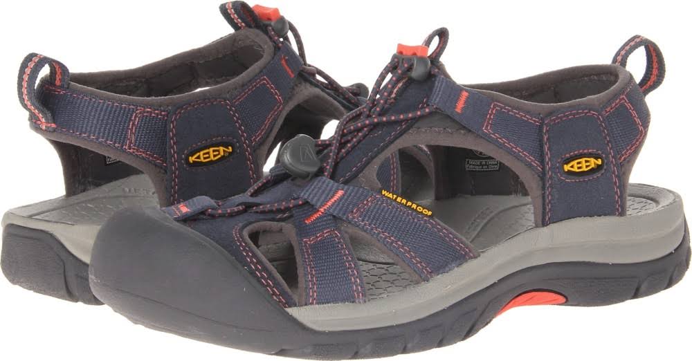 Keen Venice H2 Women's Midnight Navy/Hot Coral 9
