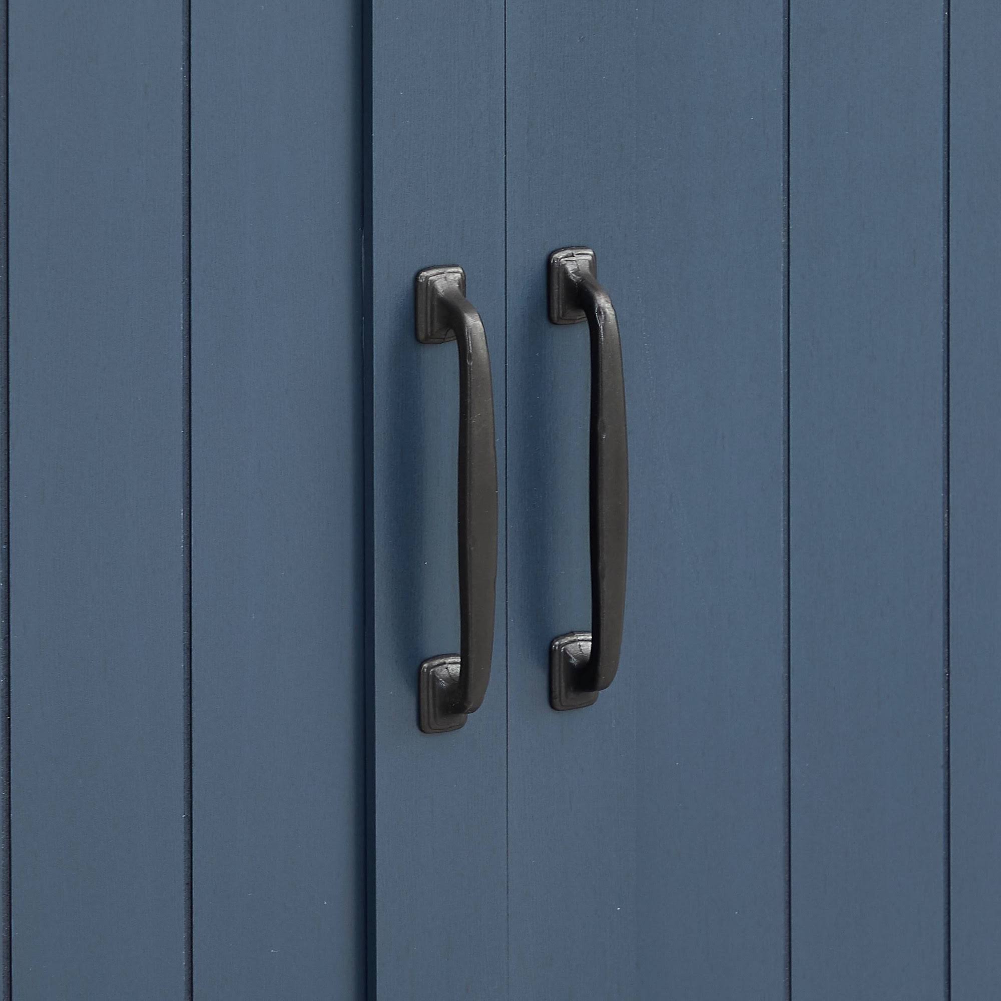 Home Essentials 68 in. TV Stand for TVs Up to 72 in. Blue