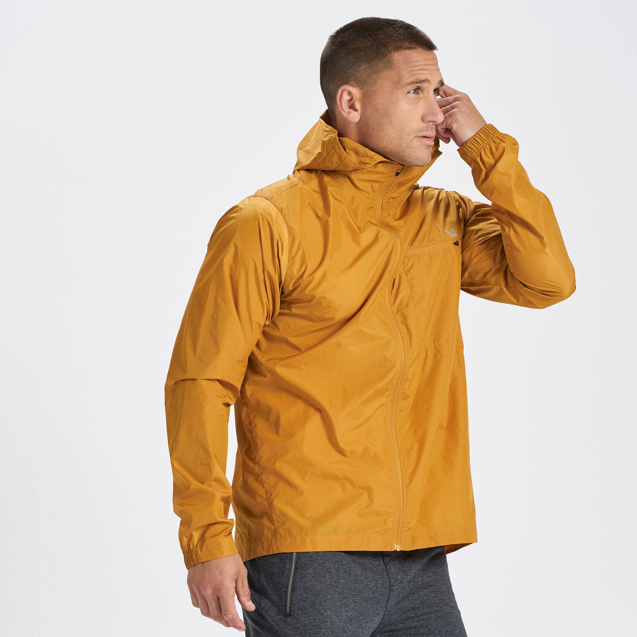 Vuori Men's Daybreak Windbreaker, Cognac / L