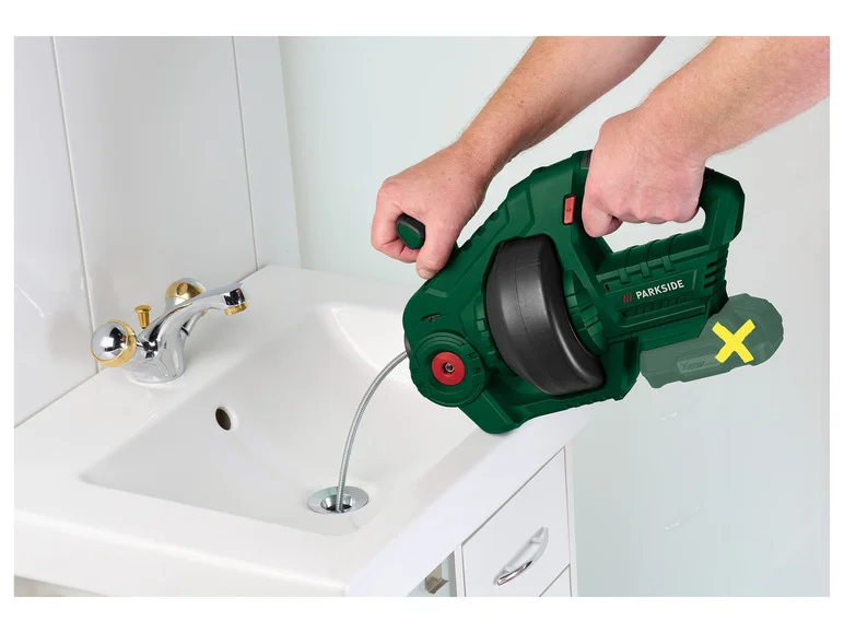 PARKSIDE Nettoyeur de canalisation sans fil PARRW 20-Li A1, 20 V