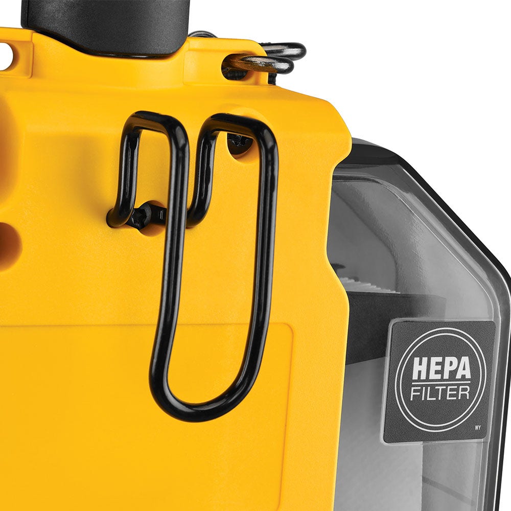 DEWALT 18V Brushless 1 x 2.0Ah Universal Dust Extractor Kit DWH161D1-XE