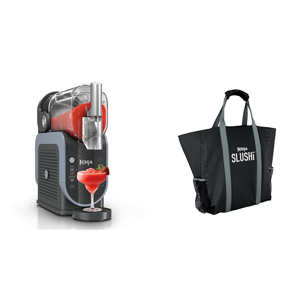 Ninja SLUSHi Professional Frozen Drink Maker with RapidChill Technology, 88 oz. Frozen Drink & Slushie Machine, 2 Preset Programs, Frozen Margaritas, and More, Premium Accents, Teal, FS299