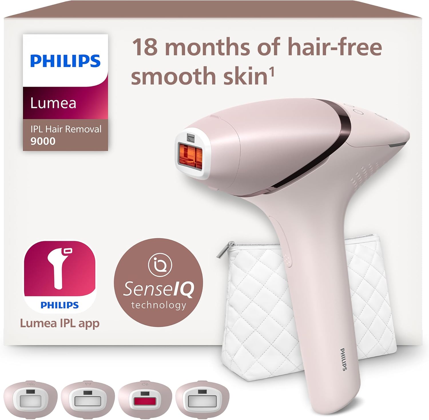 Philips Lumea Series 9000, Pulsed Light Epilator, IPL, Smooth Skin at Home