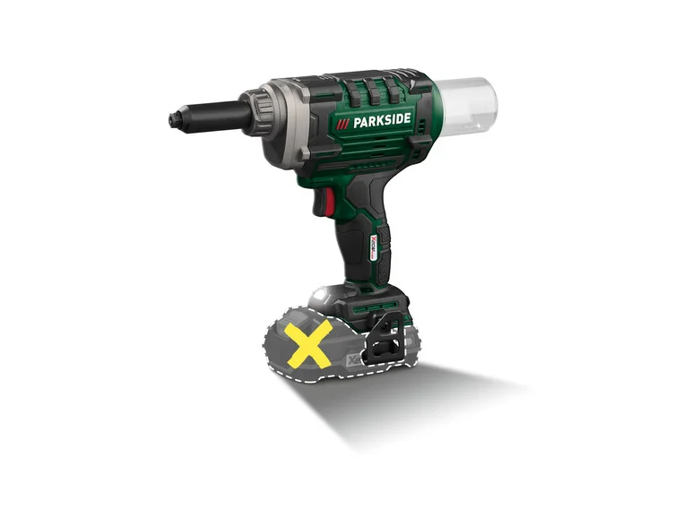PARKSIDE Riveteuse sans fil pour rivets aveugles PBNSG 20-Li A1, 20 V