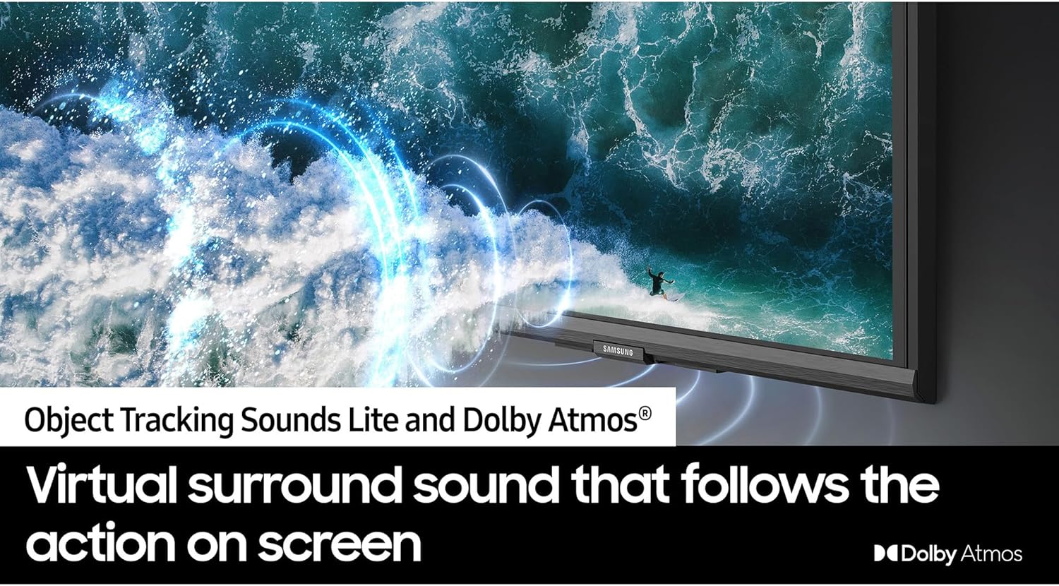 Samsung Motion Xcelerator 120Hz: Experience ultra-smooth TV gaming with up to 4K 120Hz motion* [Energy Class F]