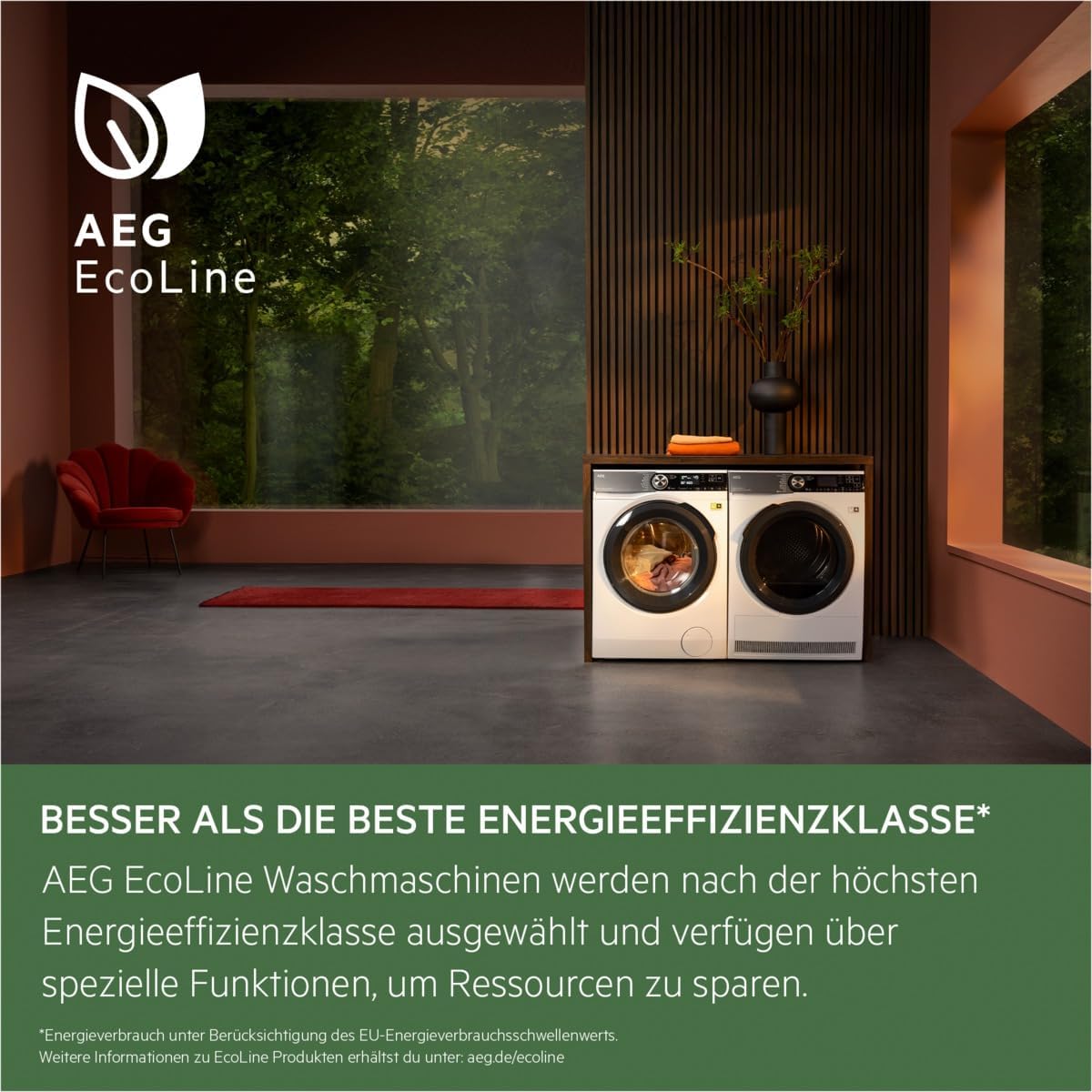 AEG LR8AMZ49FL Waschmaschine / Serie 8000 mit PowerCare®