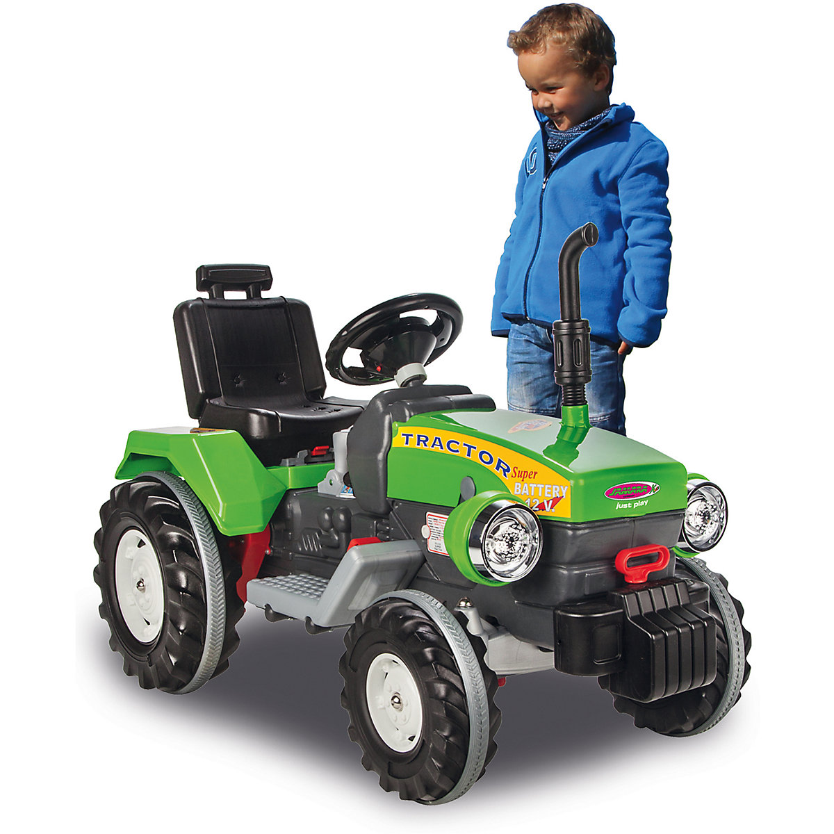 Jamara Ride-on Traktor Power Drag 12V grün