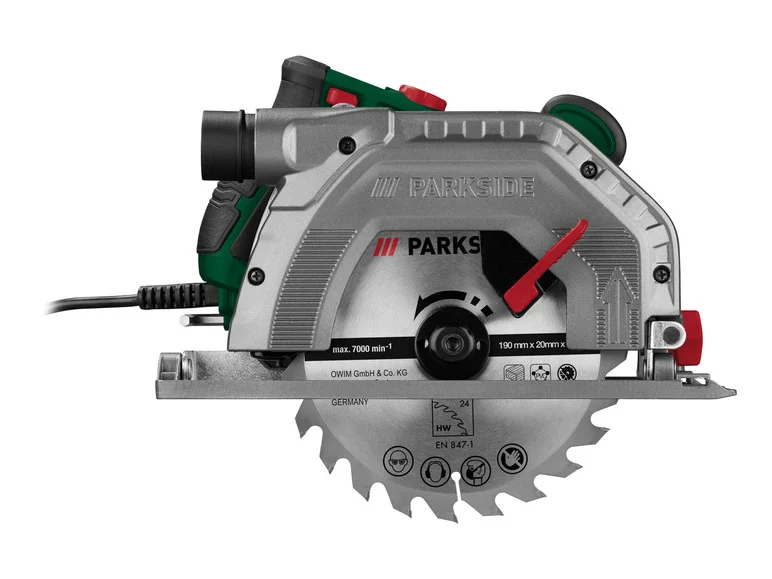 PARKSIDE Scie circulaire PHKS 1350 E4, 1350 W